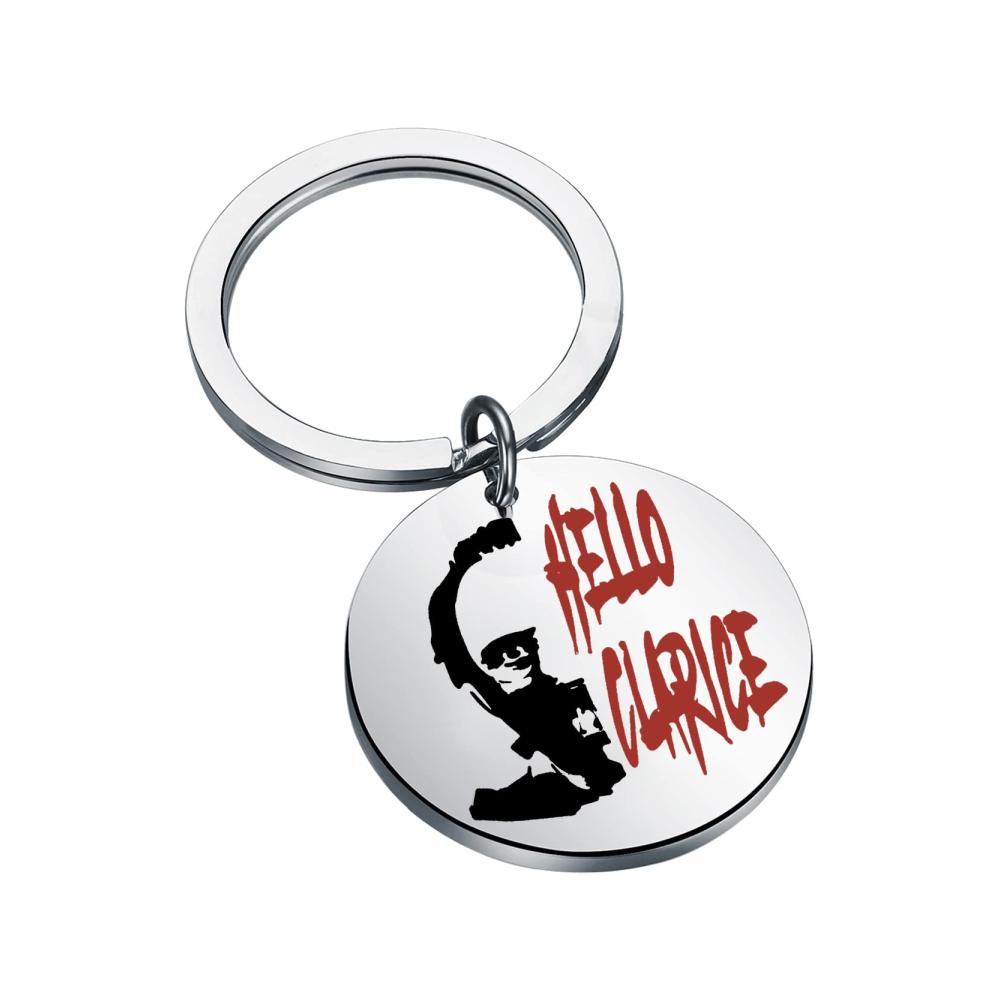 Exklusiver Hannibal Lecter Film-Schlüsselanhänger - Perfektes Geschenk für Horrorfilm-Fans und Schmuckliebhaber - Handgefertigtes Meisterwerk mit Hello