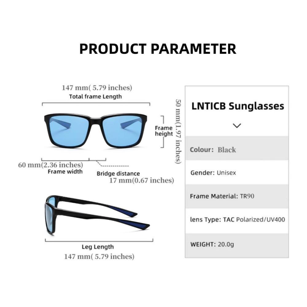 Entdecken Sie den ultimativen Stil Herren Polarisierte Sonnenbrille mit UV400 Schutz für Fahrer und Outdoor-Aktivitäten. Jetzt mit TR90 Brillengestell