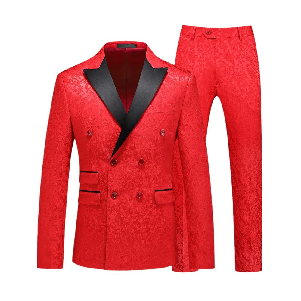 Red Suits For Men