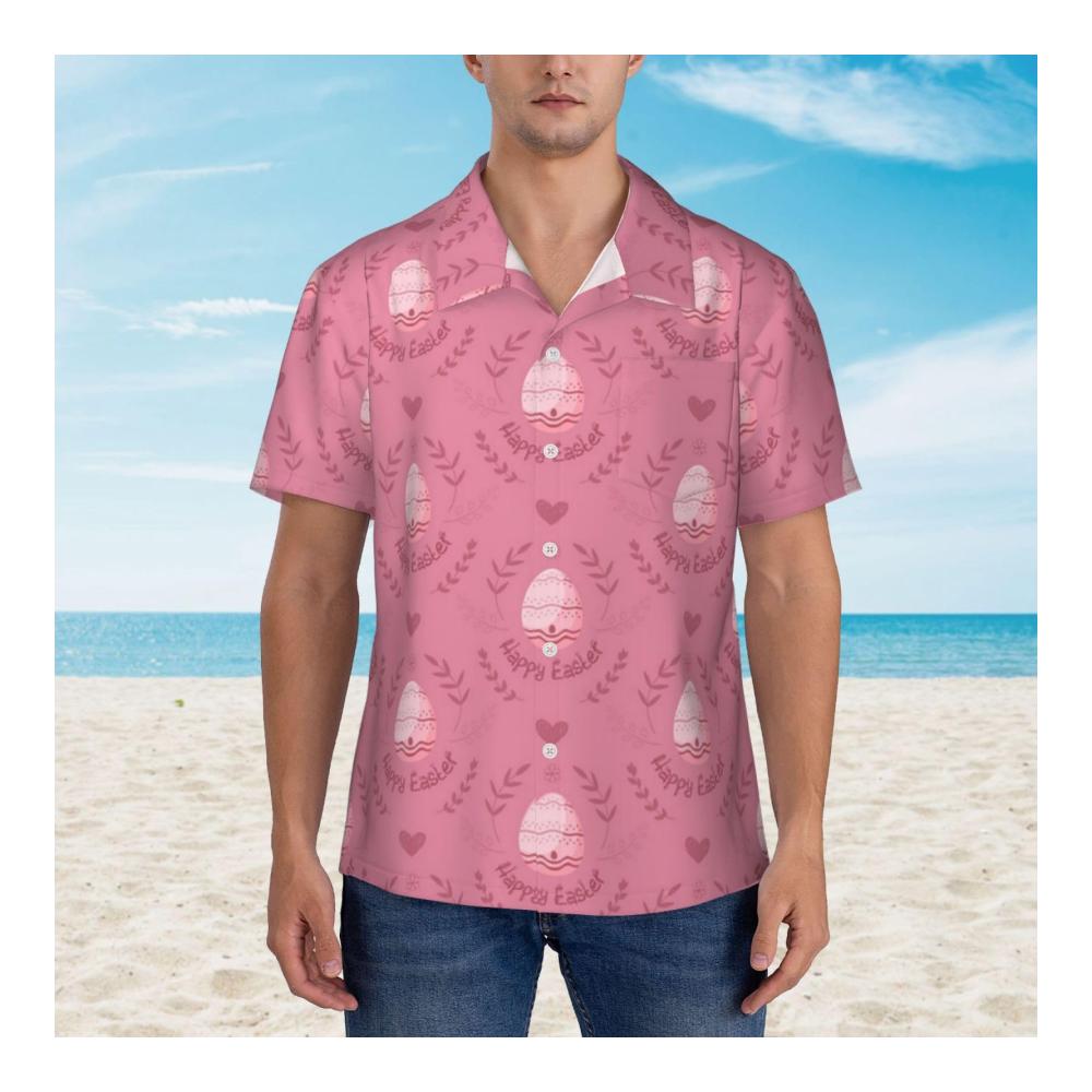 Entspannter Sommerstil Herren Hawaii-Hemd kurzärmelig perfekt für den Strandurlaub! Lässiges Aloha-Shirt mit Knopfleiste für ultimativen Komfort und Stil. Ideal für den Urlaub