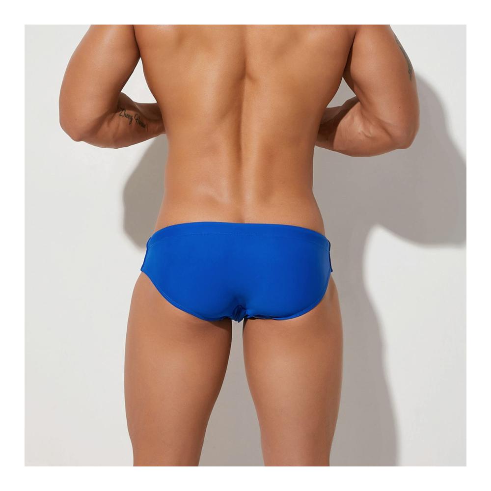 Entdecke den Style Herren Badeshorts mit Hundemuster - Sexy Low Rise Schwimmhose für Wassersport und Surfspaß - Enganliegend und Komfortabel - Jetzt erhältlich