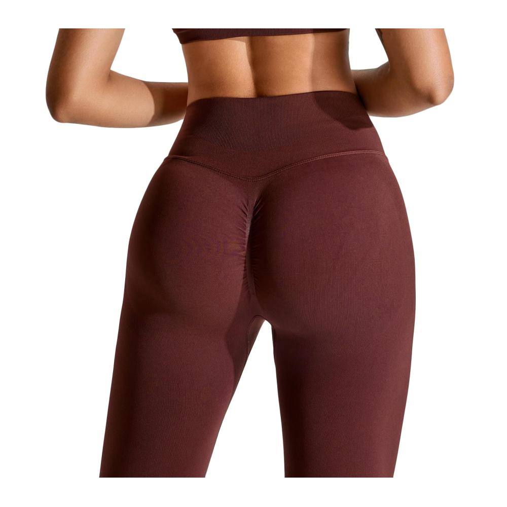 Entdecke die ultimative Damen Leggings Formende High-Waist Yogahose mit Push-Up Effekt Blickdicht Seamless & Elastisch. Perfekt für Fitness Yoga & Laufen