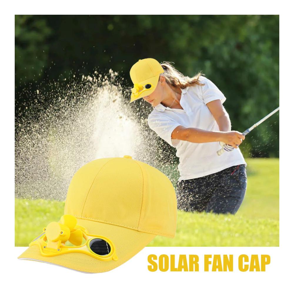 Entdecke die ultimative Solar-Power Baseballkappe für Sportfans! Sonnenschutz und kühlende Belüftung für jedes Abenteuer. Hol dir jetzt deine Solar-Lüfterkappe