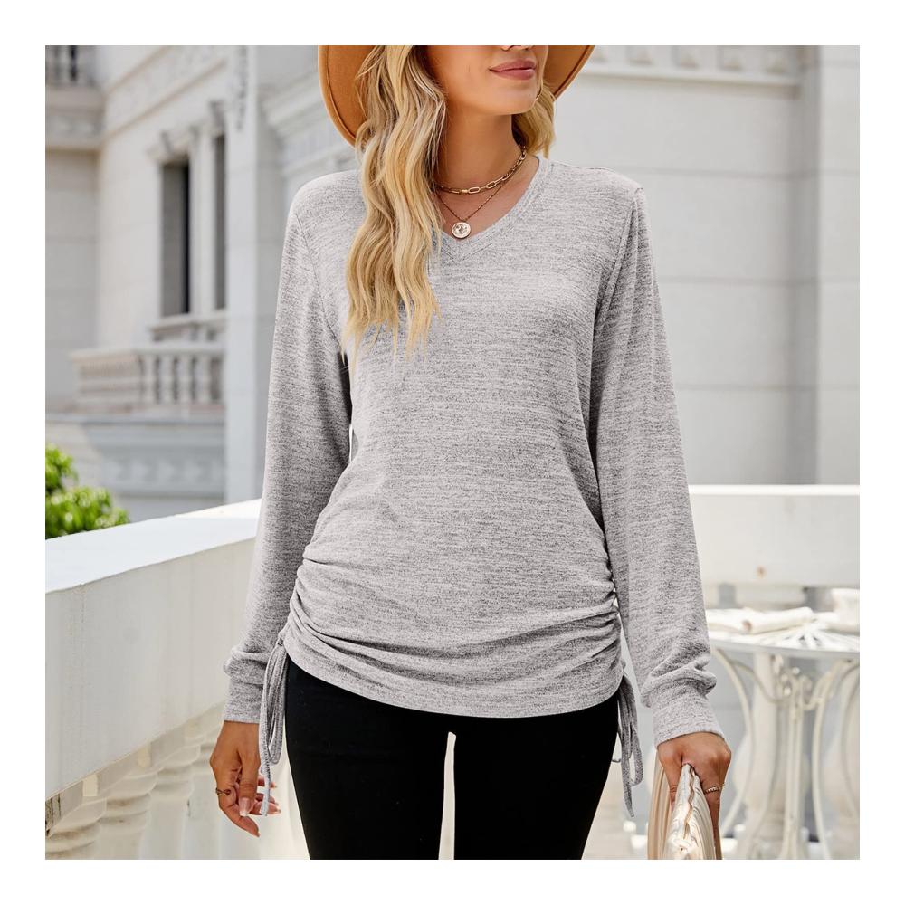 Stilvolles Damen Sweatshirt Elegant bedruckter Pullover mit Rundhalsausschnitt für Teenager Mädchen. Casual übergroß vintage - ein Must-Have