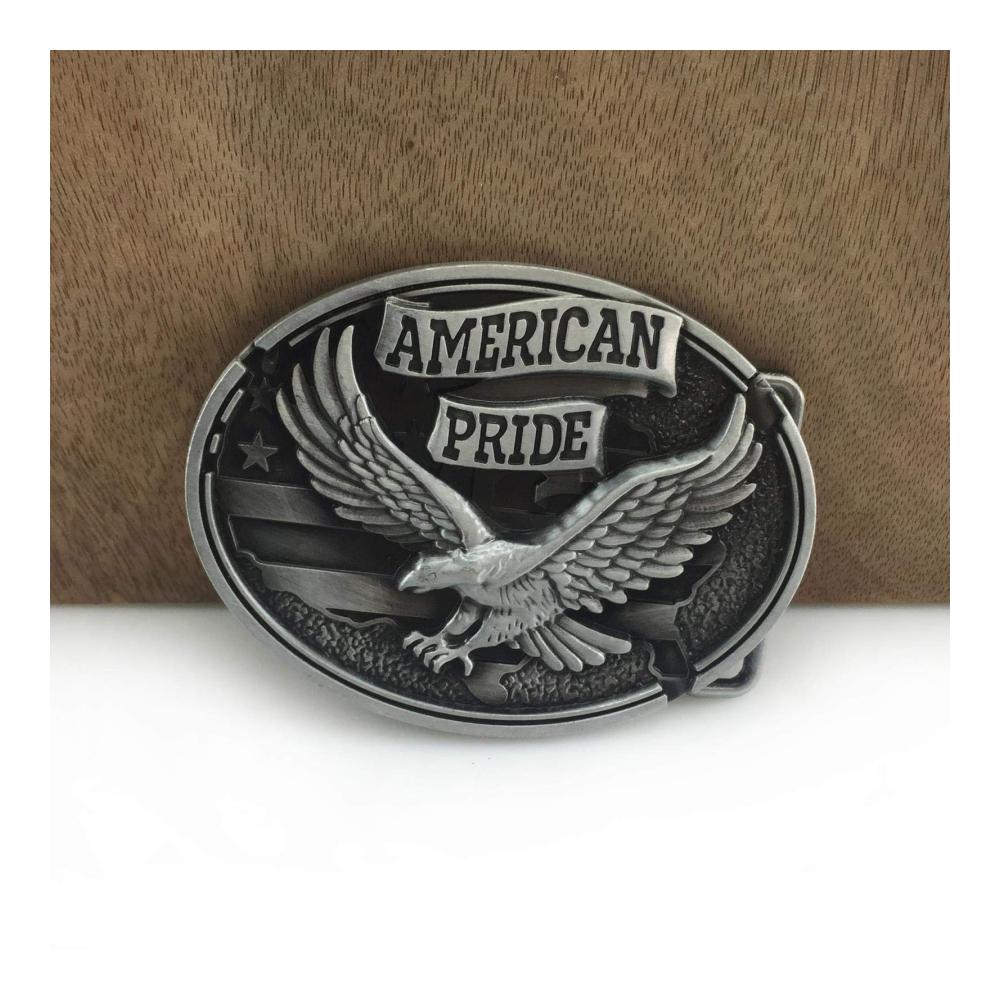 Entfesseln Sie Ihren Stil mit dieser Sheriff Retro American Pride Eagle Gürtelschnalle! Ein Symbol des Wilden Westens - Perfektes Geschenk für Jeans-Liebhaber