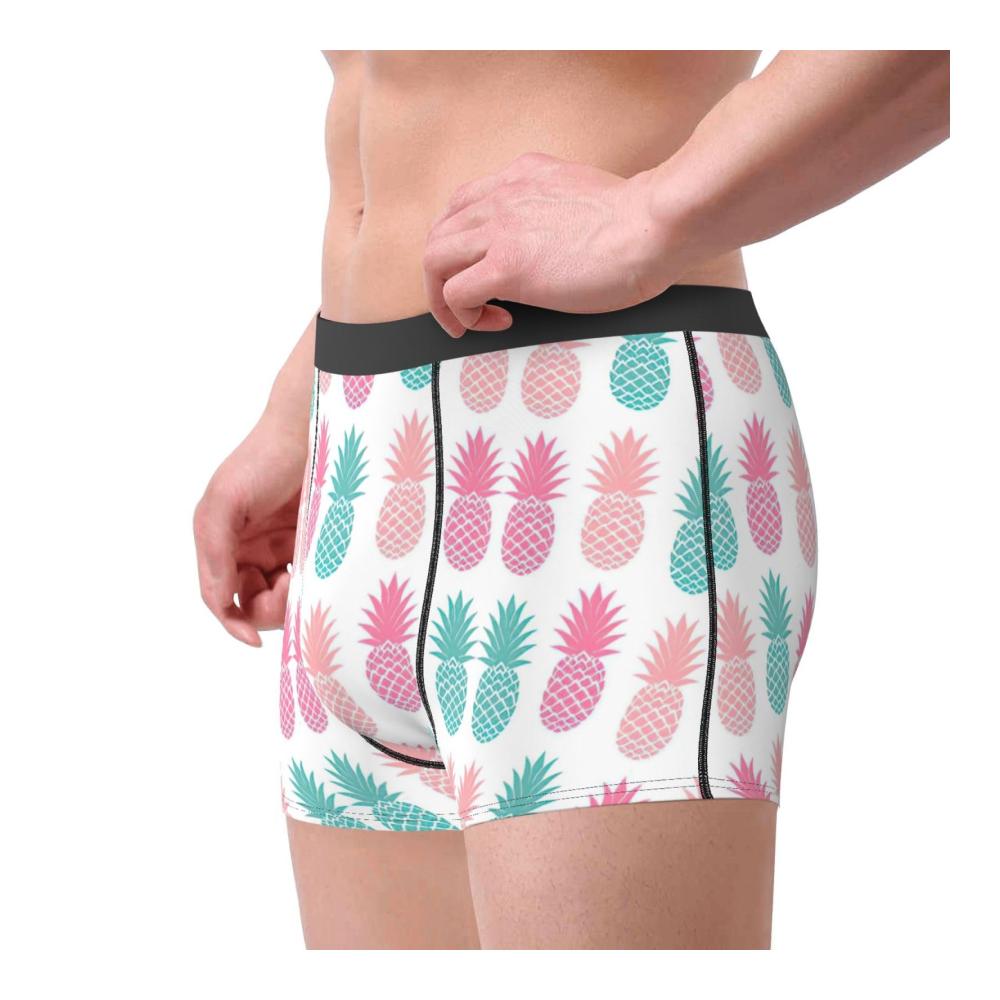 Entdecke den Komfort Herren-Boxershorts mit grünem Fischmuster bedecktem Bund & feuchtigkeitsableitendem Stretch. Stilvolle Unterwäsche für jeden Tag