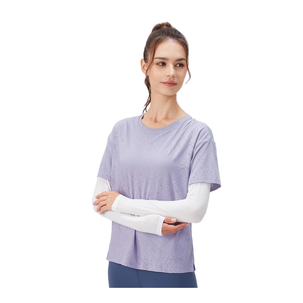 Entdecke die ultimative Vielseitigkeit Damen Sport Langarm T-Shirt für ein aktives Leben! Perfekt für Gym Yoga Running & mehr. Erlebe Stil Komfort und Leistung in einem Shirt