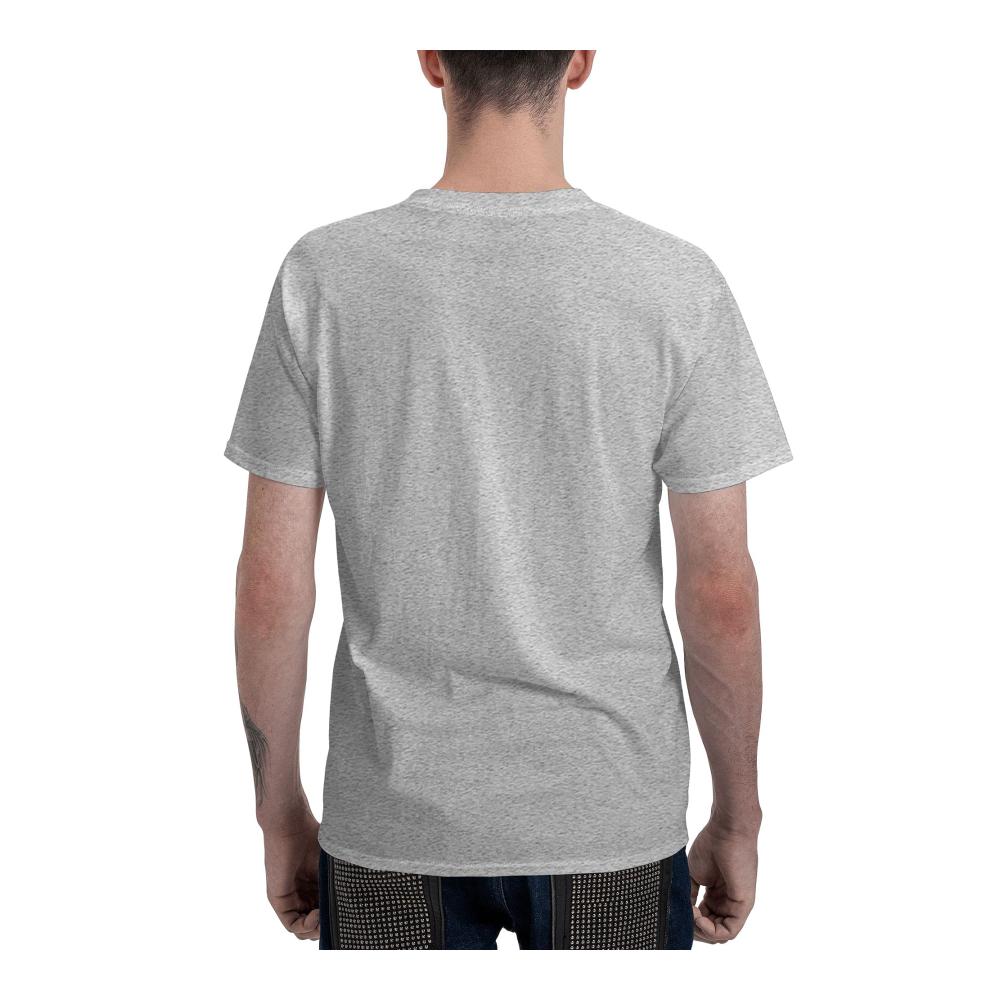 Erfrischender Stil Logo Baumwolle T-Shirt für Herren – Basic Rundhals modische Kurzarm Tops für Männer. Exklusives Design unschlagbare Qualität