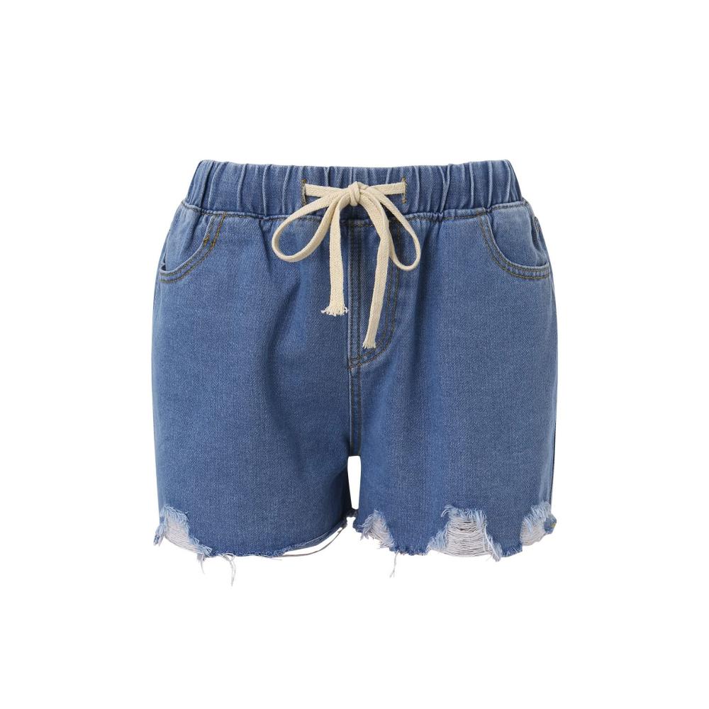 Entdecken Sie den Sommerstil Klassische Jeanshosen Damen Shorts mit Taschen für Freizeit und Strand. Must-Have Denim Bermudas für einen lässigen Look