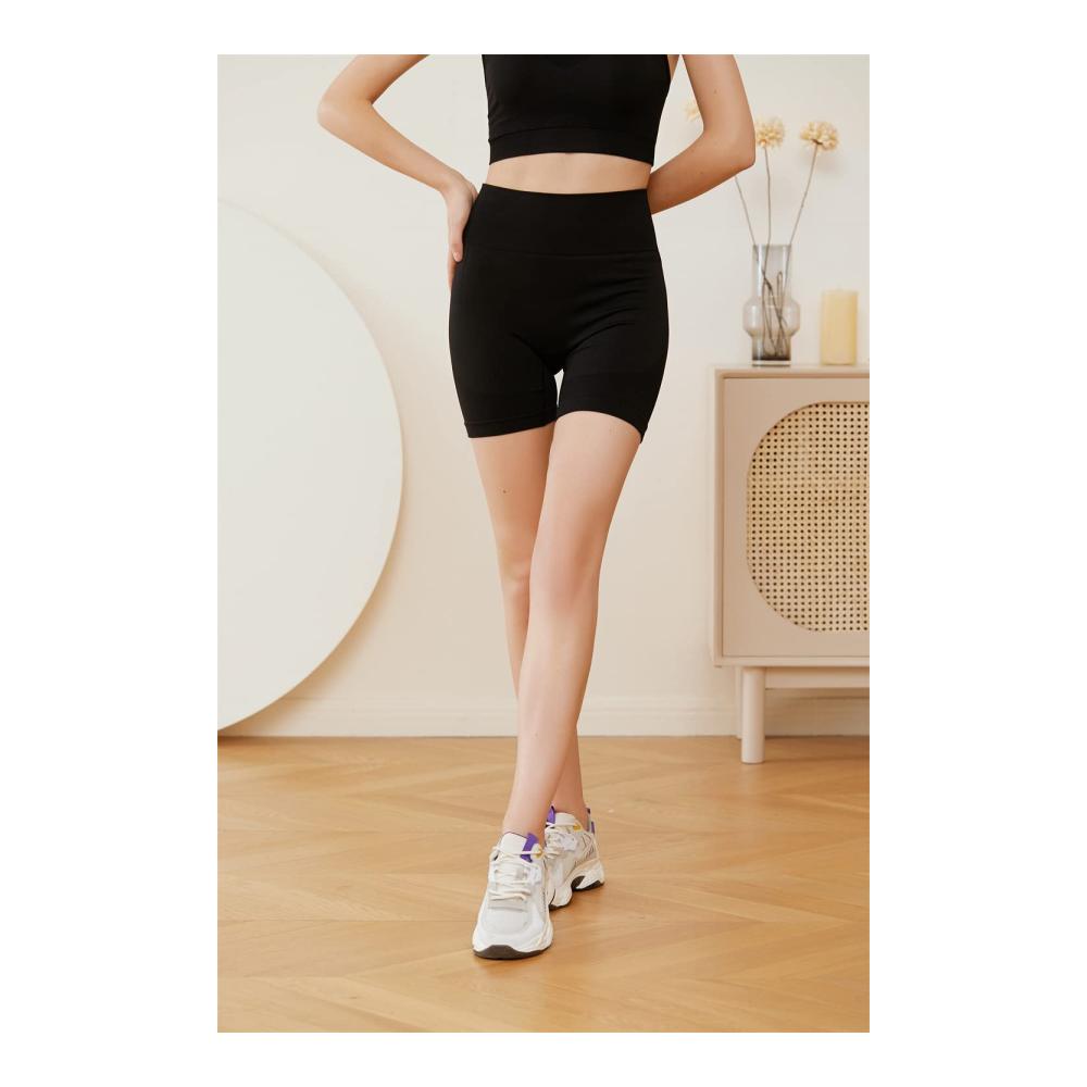 Damen Push-Up Shorts für Gym Yoga & Workout Hohe Taille Scrunch Butt Effekt. Perfekte Fitnessbekleidung für Sport und Freizeit. Entdecken Sie jetzt