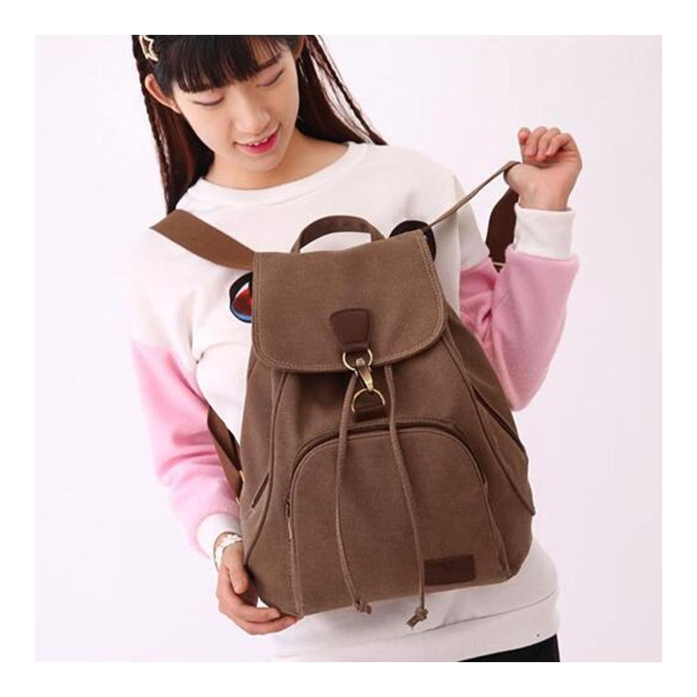 Entdecken Sie den ultimativen Komfort mit unserem Tagesrucksack Retro Stil ideal für Studenten Schule Freizeit und Reisen. Khaki 30×15×40 cm. Holen Sie sich Ihren jetzt