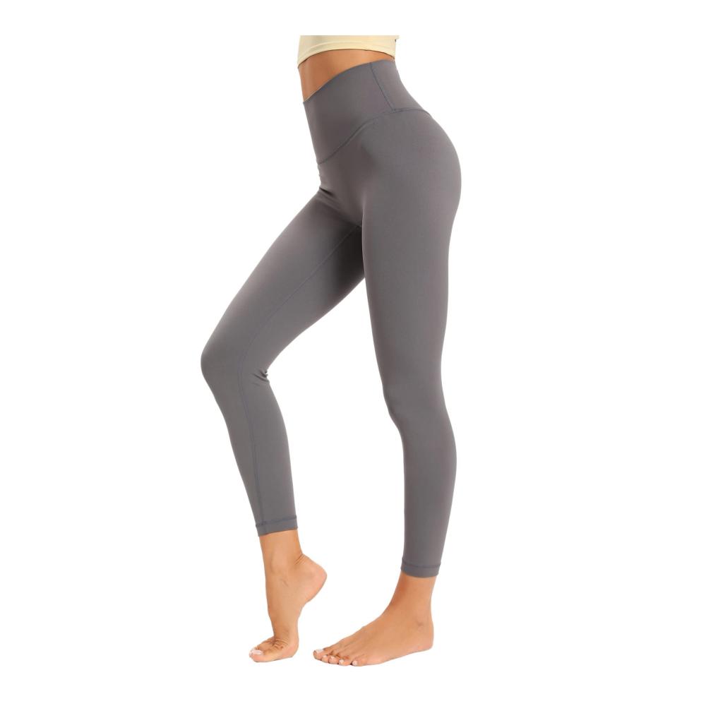 Damen Sport Leggings Hohe Taille Yoga Hose mit Bauchkontrolle | Bequeme Laufleggins mit versteckten Innentaschen | Atmungsaktiv und Flexibel | Fitness Leggins für Frauen