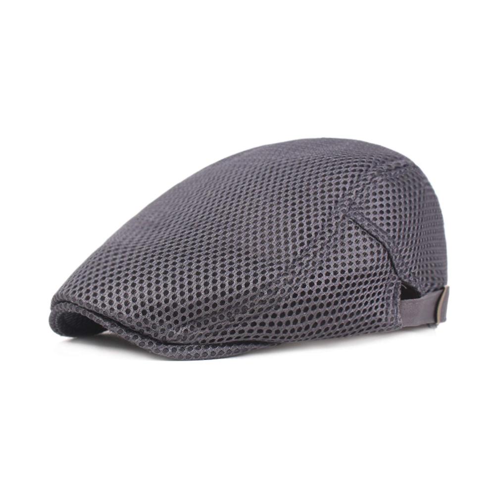 Stilvolle Einstellbare Schirmmütze für Herren Premium Flat Cap für den Sommer von Elonglin - Perfekter Hut für lässigen Chic und Sonnenschutz