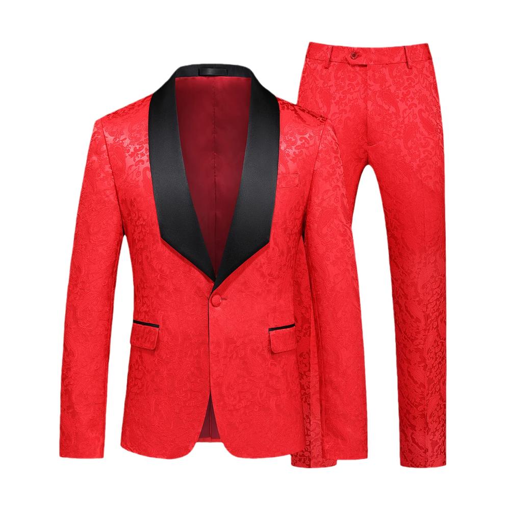 Red Suits For Men