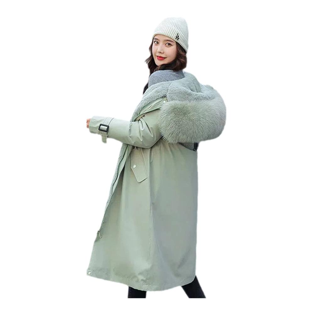 Luxuriöser XXL Damen Parka Warmer Mantel mit Fleece-Futter und Kapuze perfekt für den Winter! Stilvoll warm und bequem für jede Gelegenheit