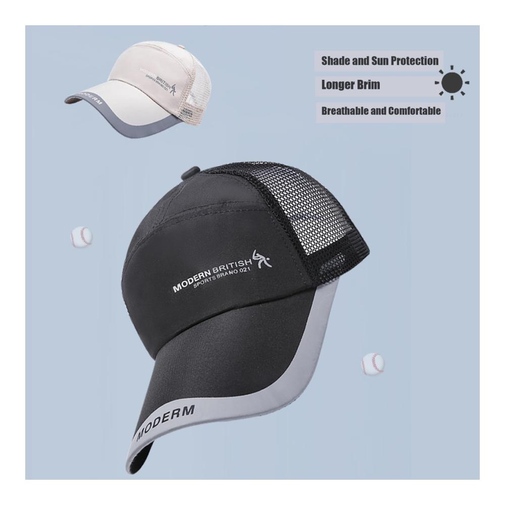 Entdecke den perfekten Begleiter für Outdoor-Aktivitäten! 2er Pack Sport Mesh Baseball Caps - Atmungsaktiv und verstellbar für ultimativen Tragekomfort beim Sport und auf Reisen