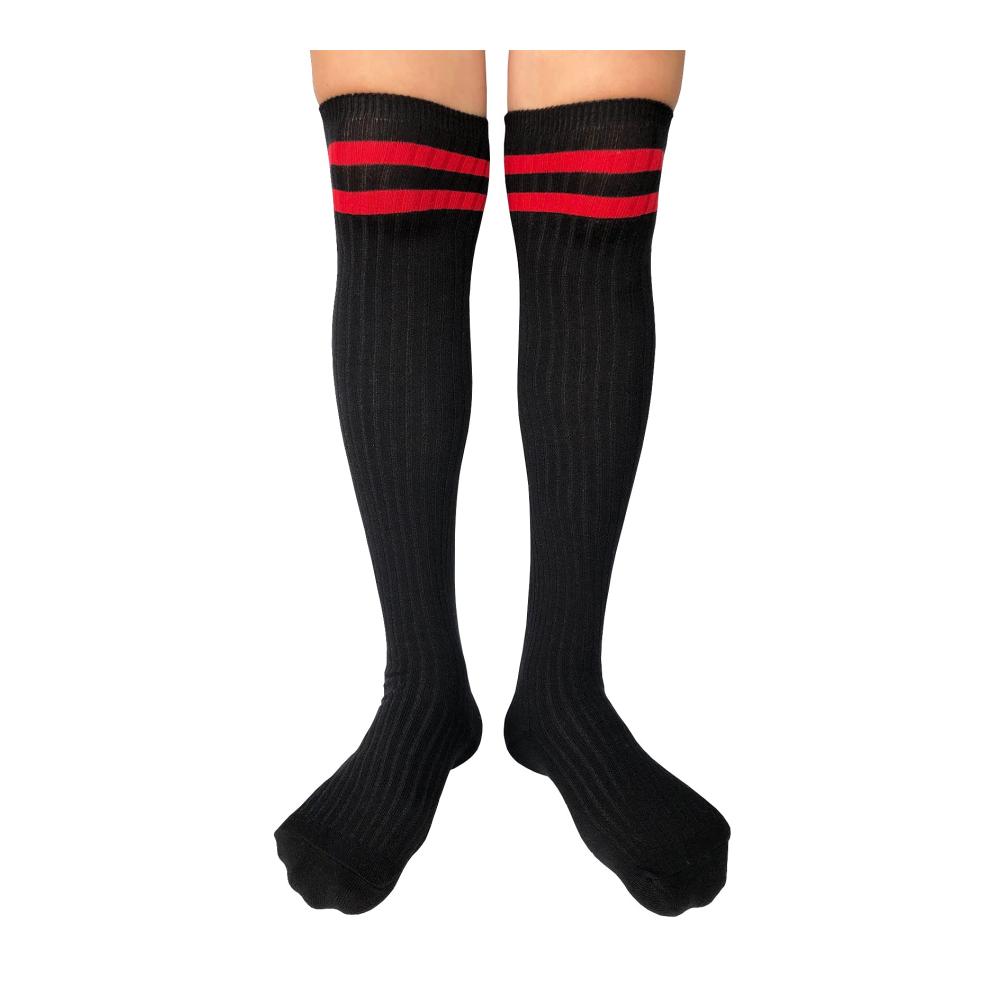 Stilvolle Damen Stulpen | Trendige Beinwärmer für kalte Tage | Lange Overknee-Socken | W08