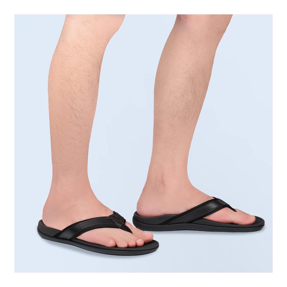 Ultimativer Komfort für Ihre Füße Orthopädische Herren Zehentrenner Flip Flops zur Linderung von Plantarfasziitis Plattfüßen und Fußschmerzen. Rutschfeste Sandalen mit Bogenunterstützung