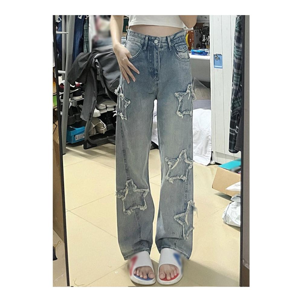 Entdecke den perfekten Style mit unserer Baggy Jeans! Damen Hose mit hoher Taille E-Girl Streetwear & Vintage-Denim. Ein Must-have für lässige und trendige Looks. Jetzt zugreifen