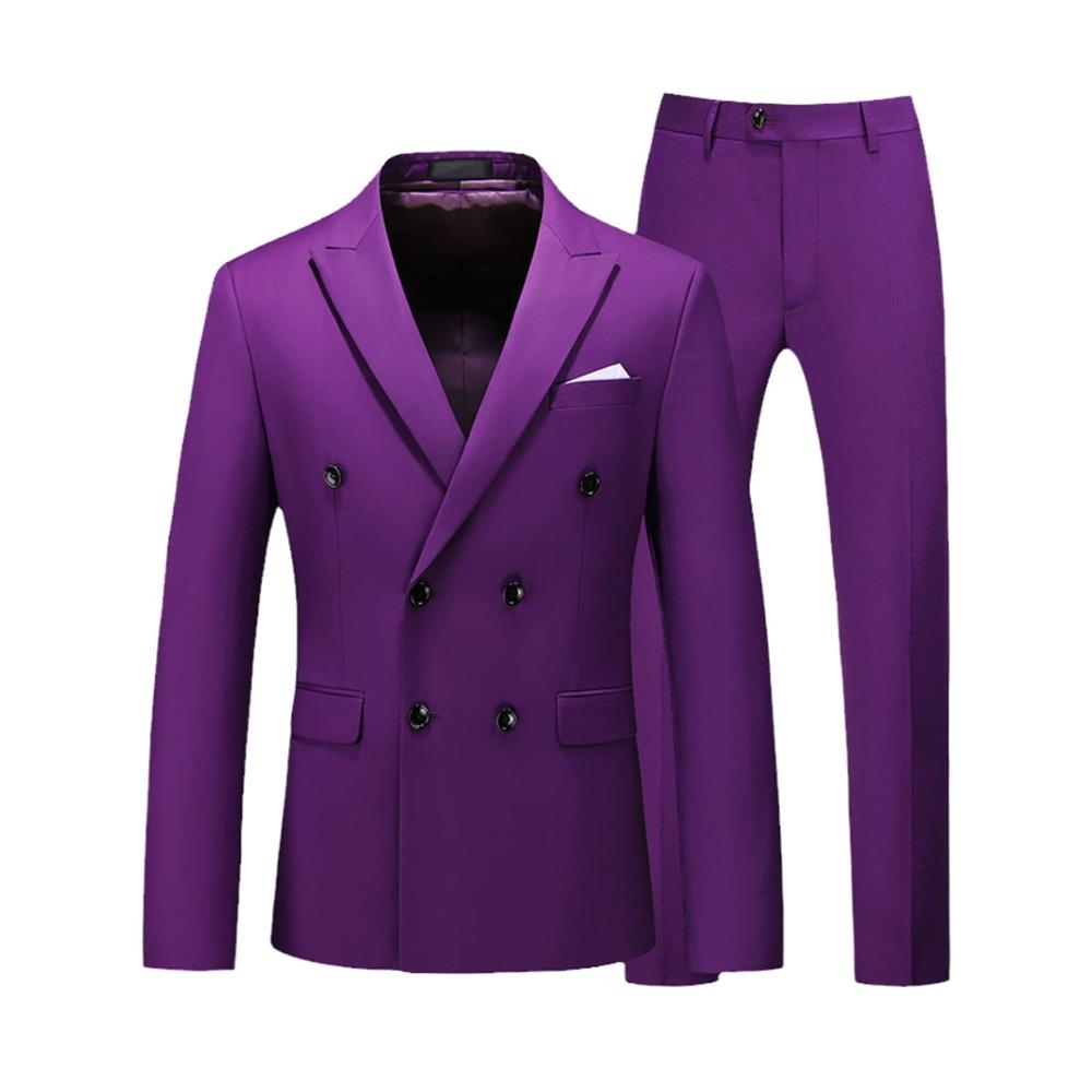 Purple Suit Pants