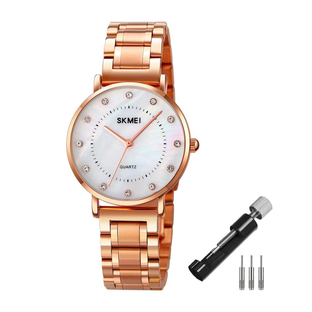 L1840gold Strap White Dail