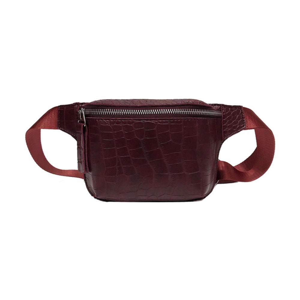 A Red Waist Bag