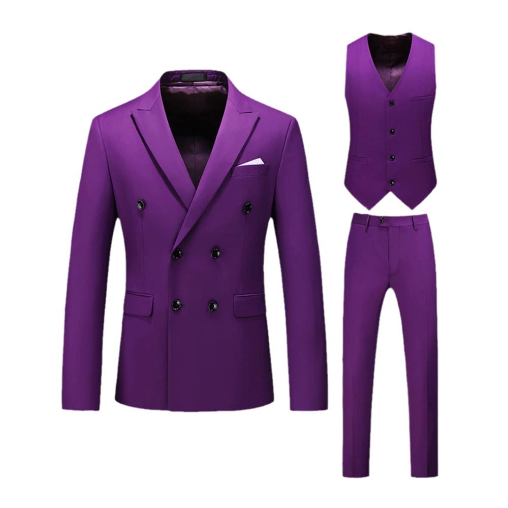 Purple Suits Men