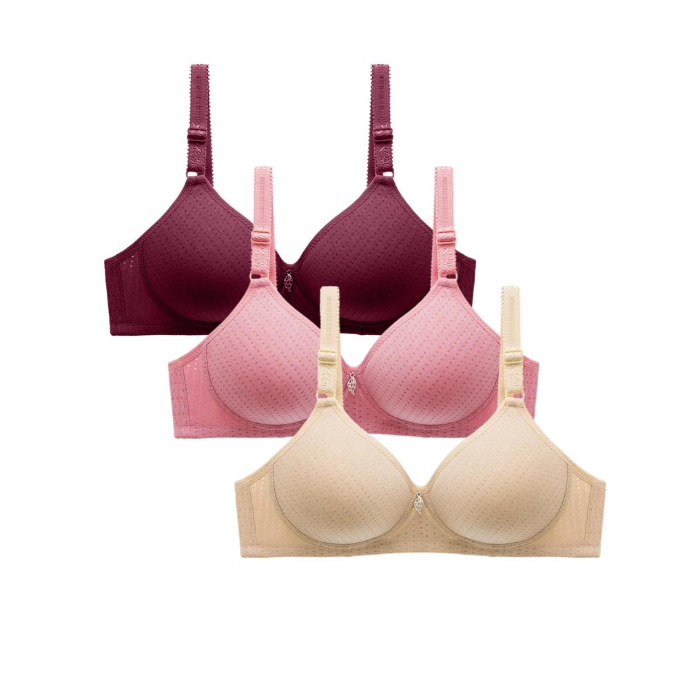 07_beige,rosa,wein(3er Pack)