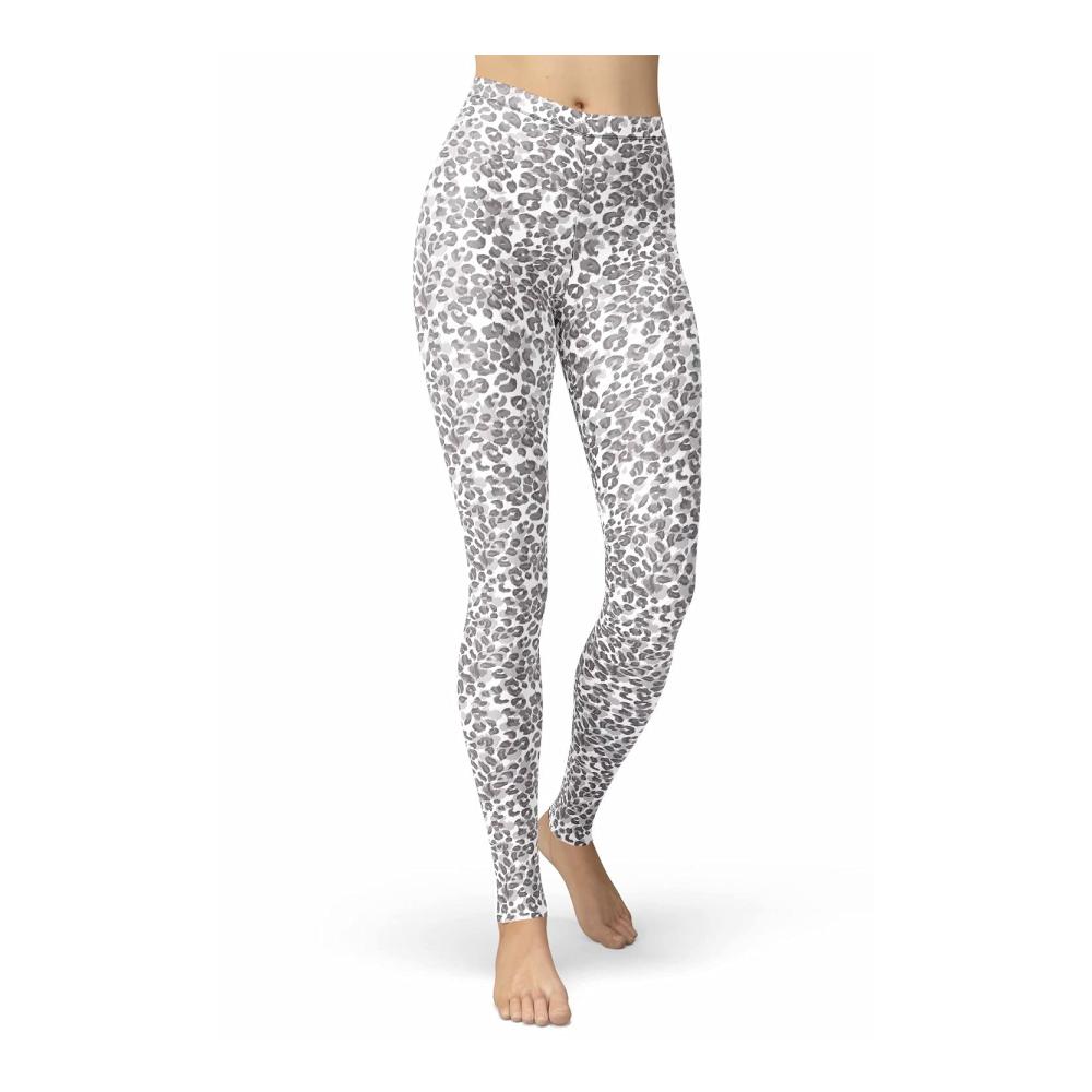 Leopard Leggings Weiß